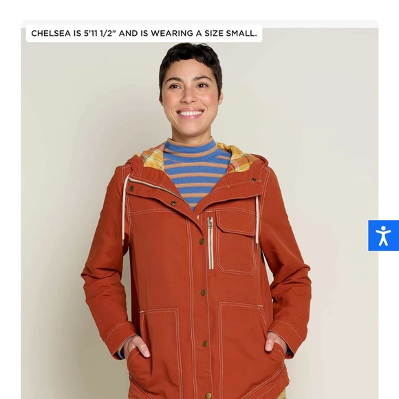 Toad&CO Ruckus Parka. Color:Cinnamon. - Picture 2 of 7